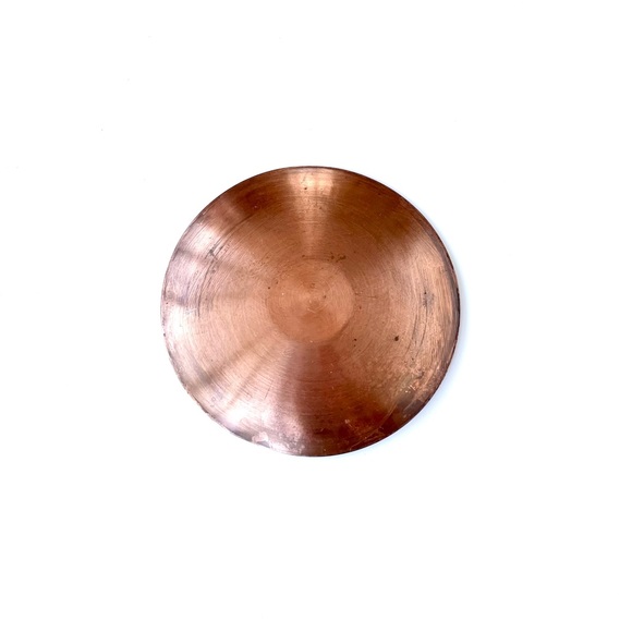 Vintage Enamelled Copper Trinket Dish - Picture 11 of 16